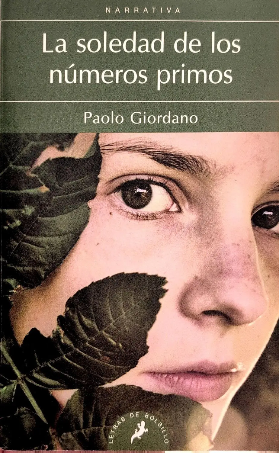 Portada de La soledad de los números primos de Paolo Giordano