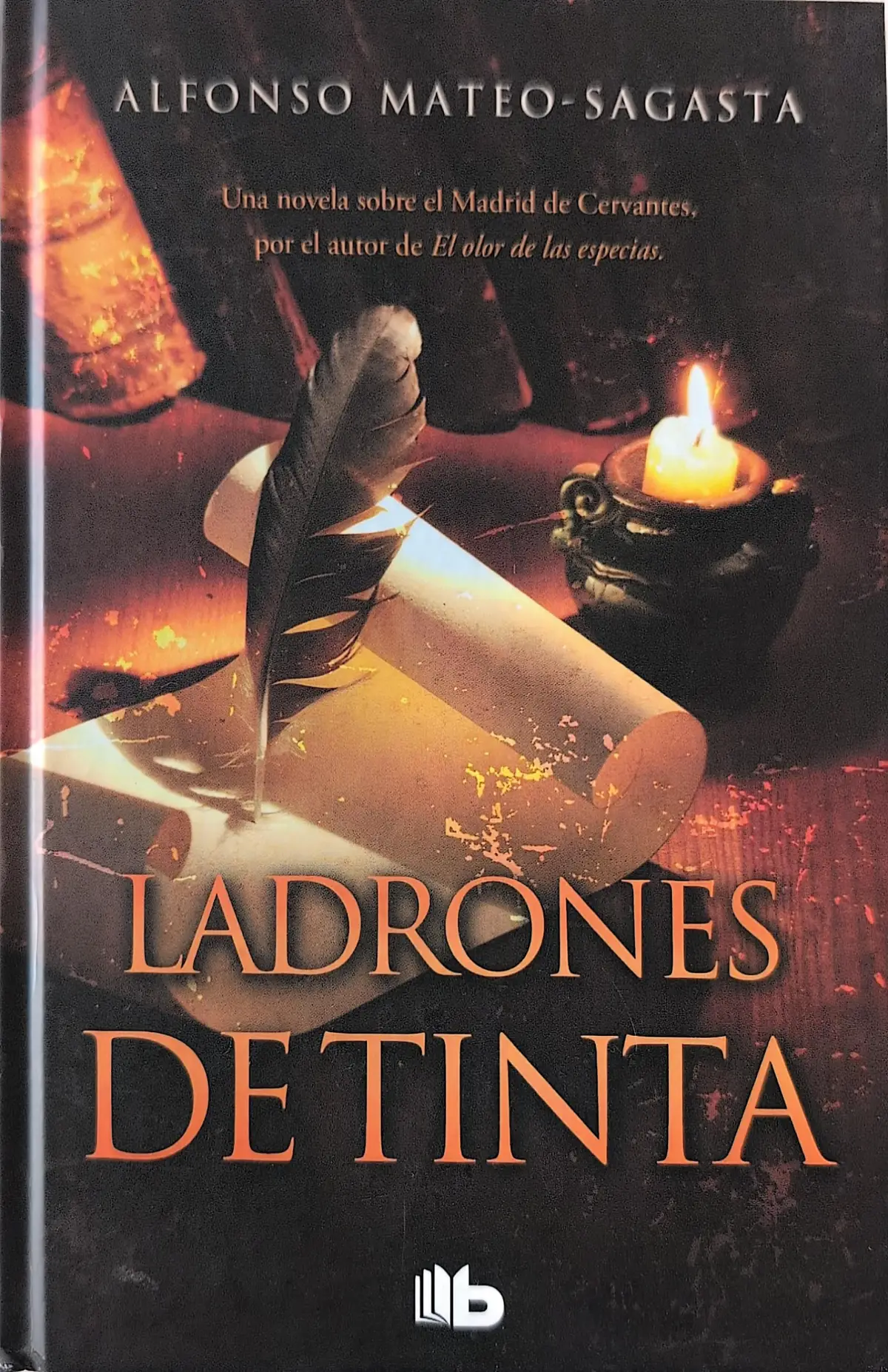Portada de Ladrones de tinta de Alfonso Mateo-Sagasta