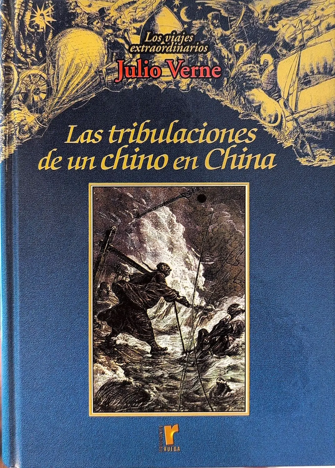 Portada de Las tribulaciones de un chino en China de Jules Verne