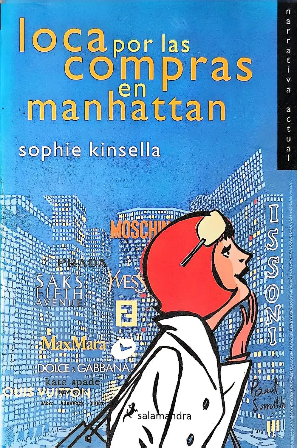 Portada de Loca por las compras en Manhattan de Sophie Kinsella