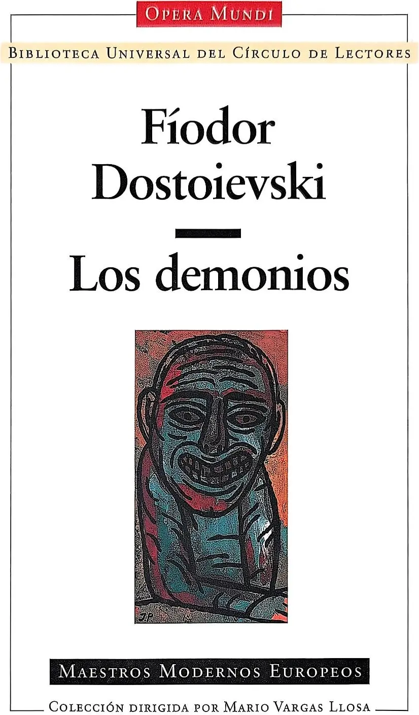 Portada de Los demonios de Fiódor Dostoyevski