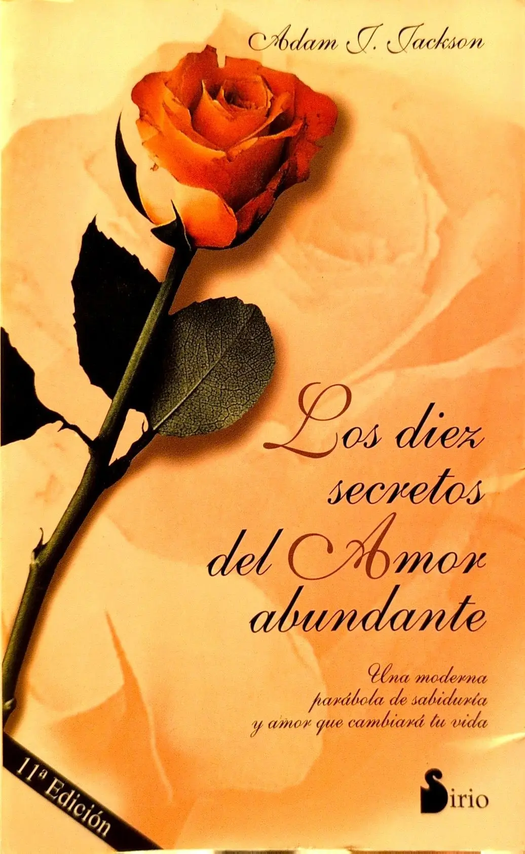 Portada de Los diez secretos del amor abundante de Adam J. Jackson