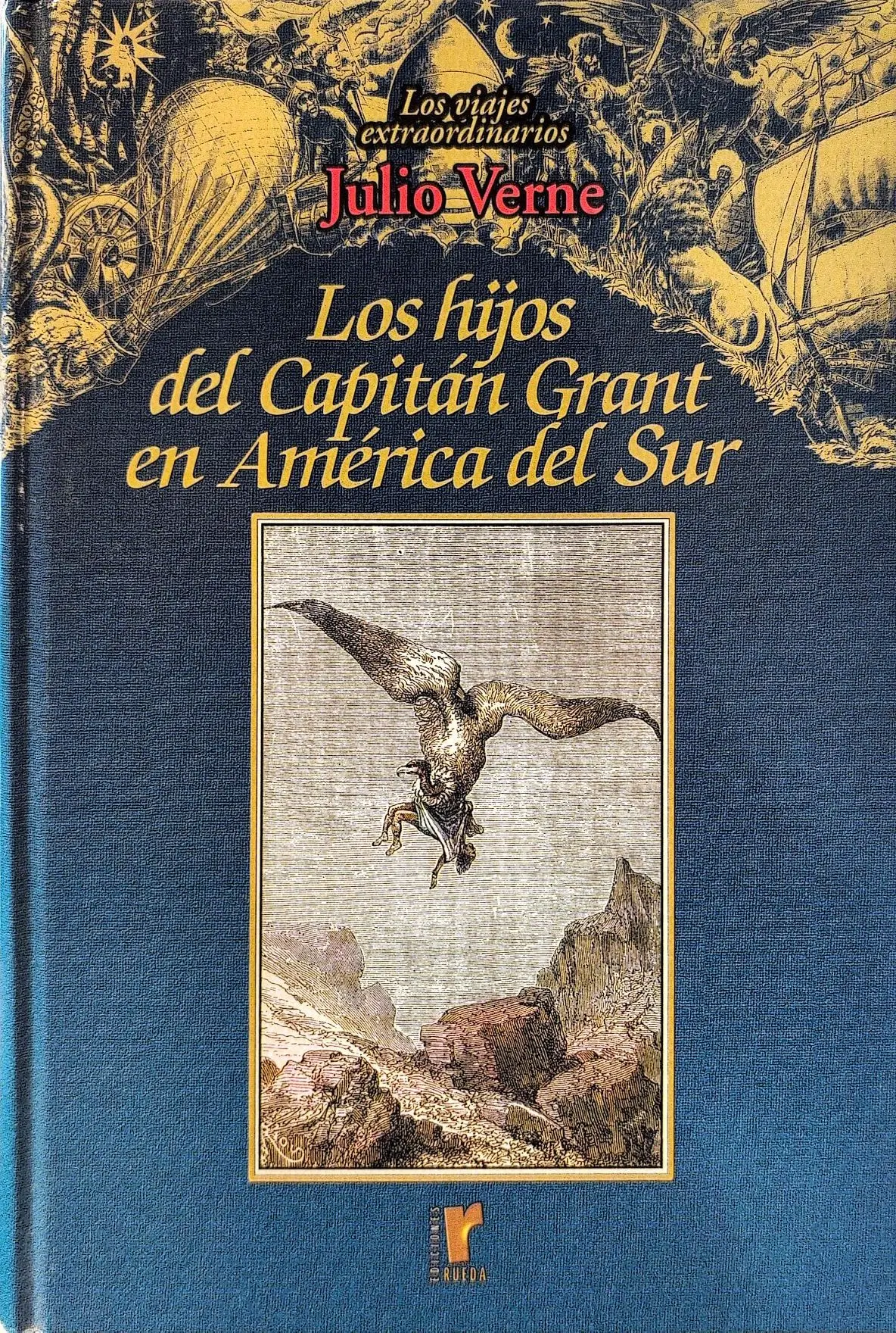 Portada de Los hijos del capitán Grant en América del Sur de Jules Verne