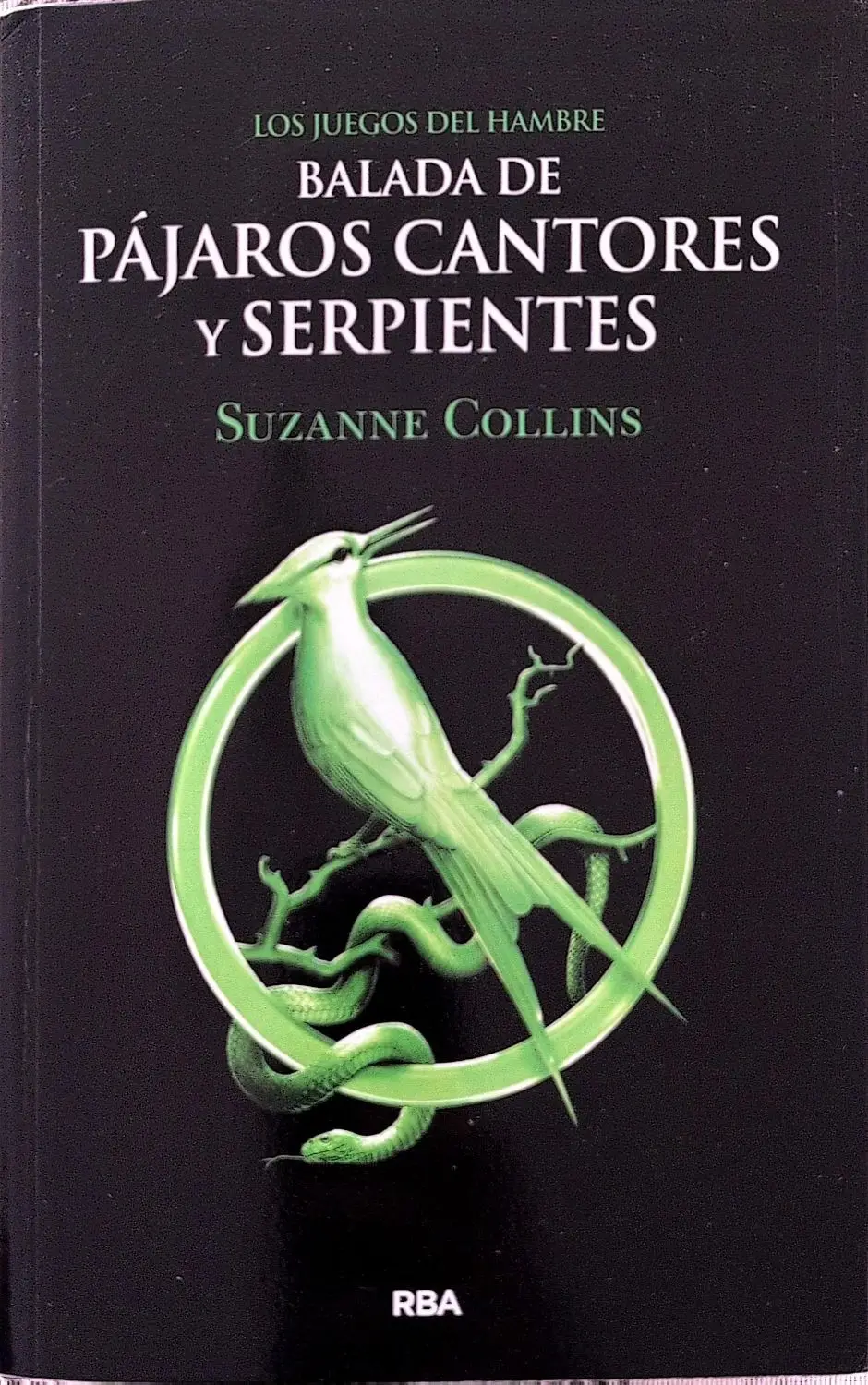 Portada de Los Juegos del Hambre - Balada de pájaros cantores y serpientes de Suzanne Collins