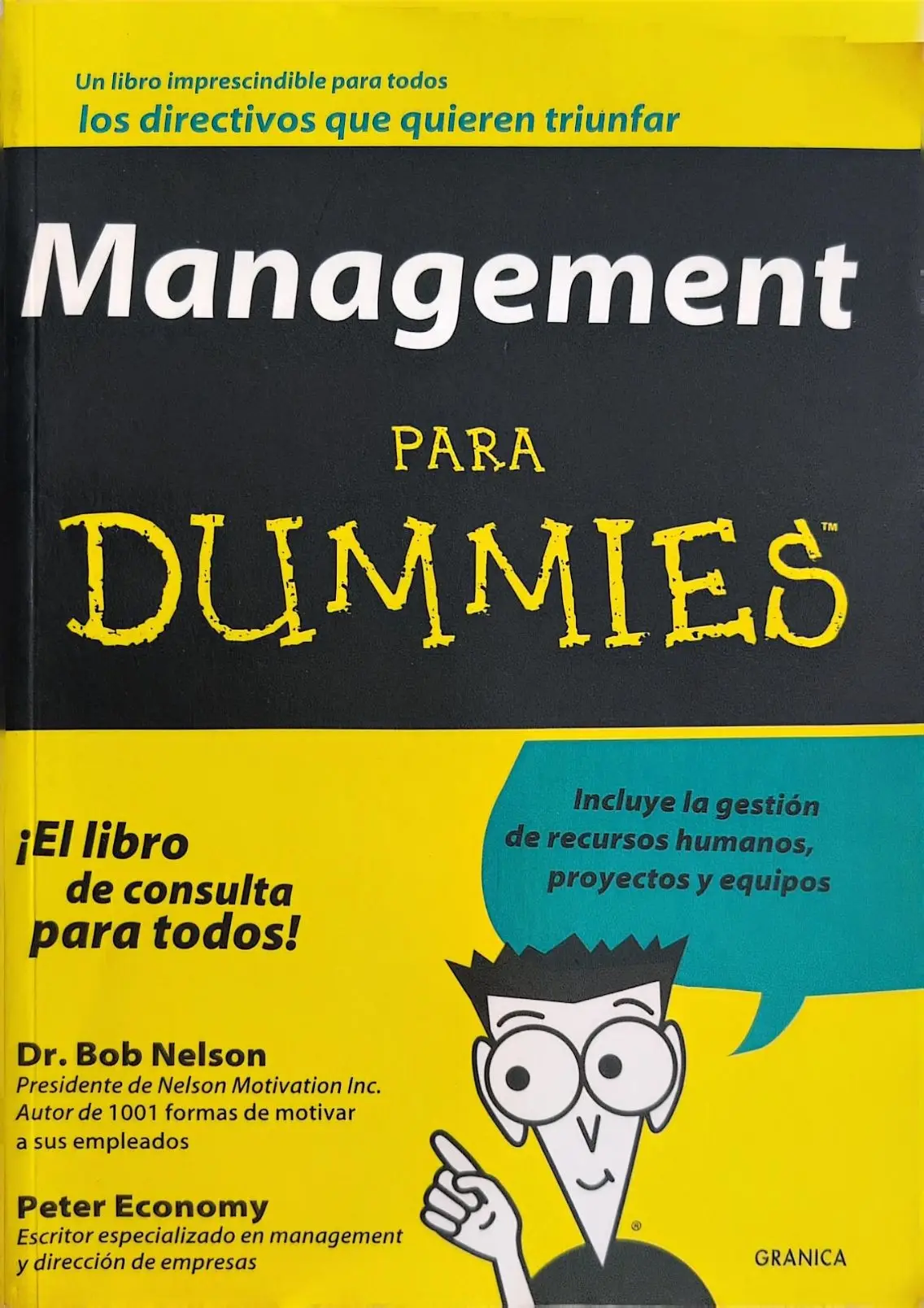 Portada de Management para dummies de Bob Nelson