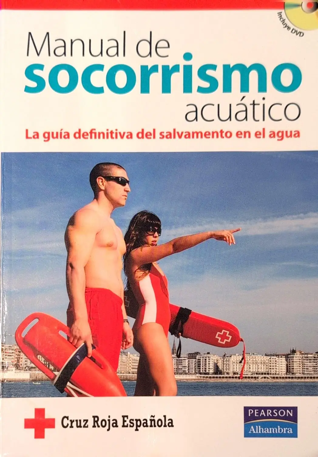 Portada de Manual de socorrismo acuático de Pearson Educación