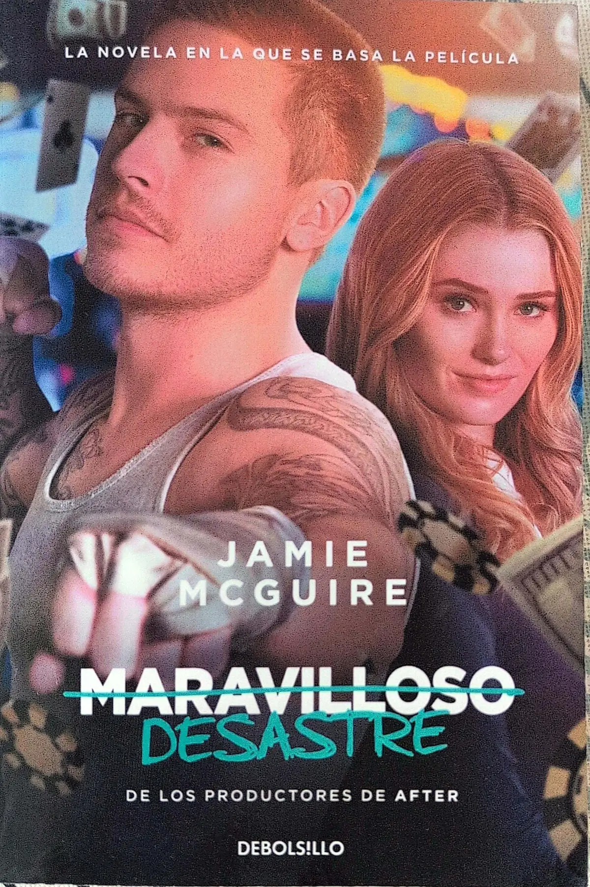 Portada de Maravilloso desastre de Jamie McGuire