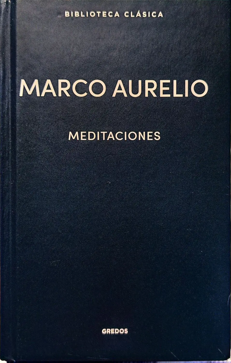 Portada de Meditaciones de Marco Aurelio