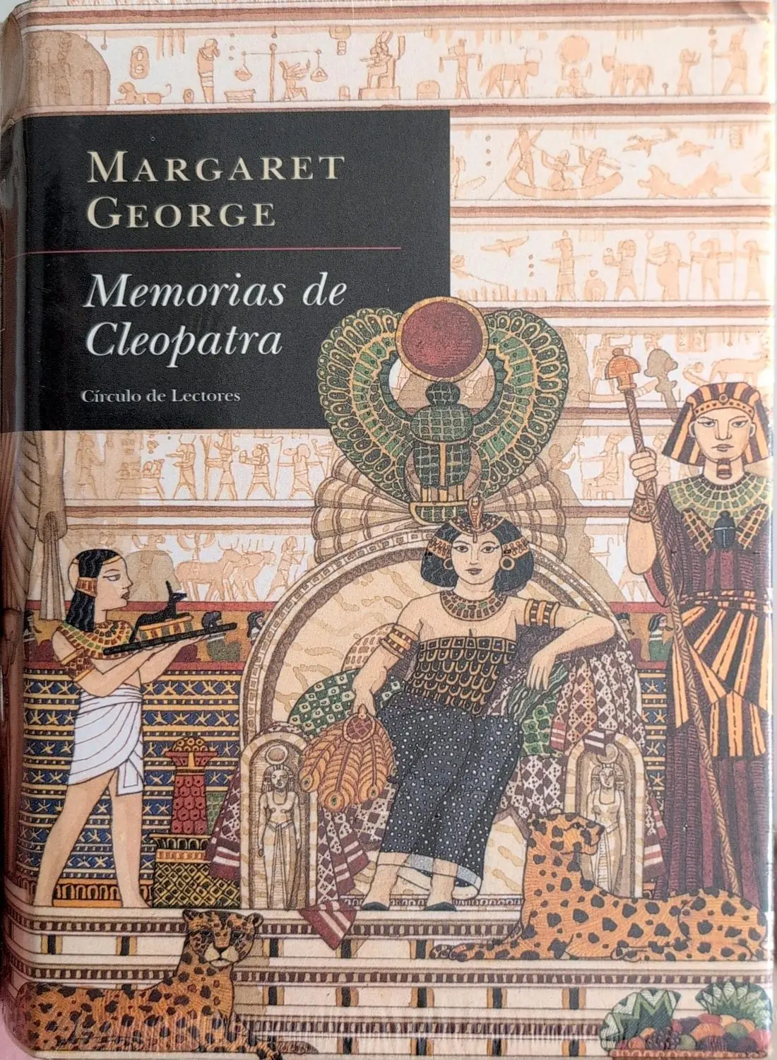 Portada de Memorias de Cleopatra de Margaret George