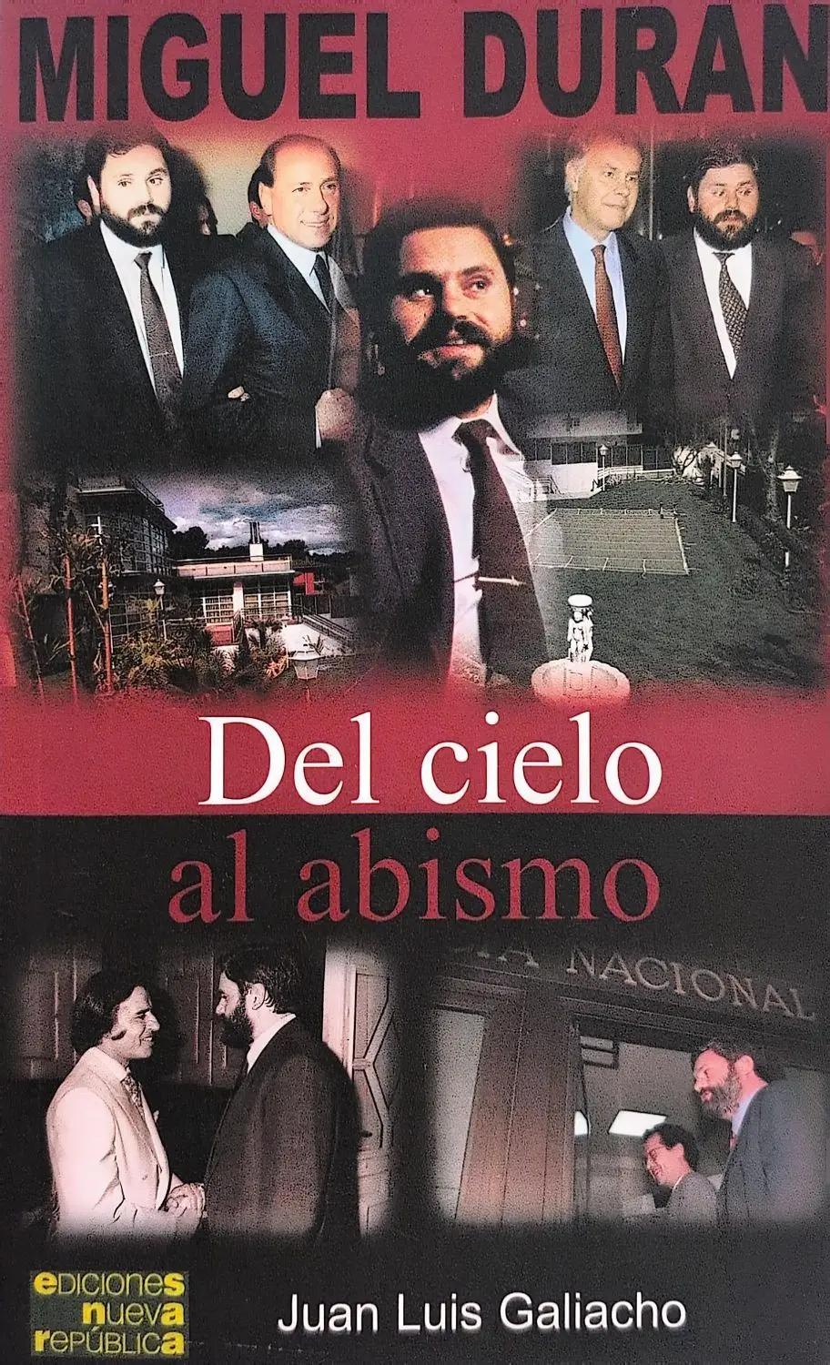 Portada de Miguel Durán: Del cielo al abismo de Alfonso Rojo