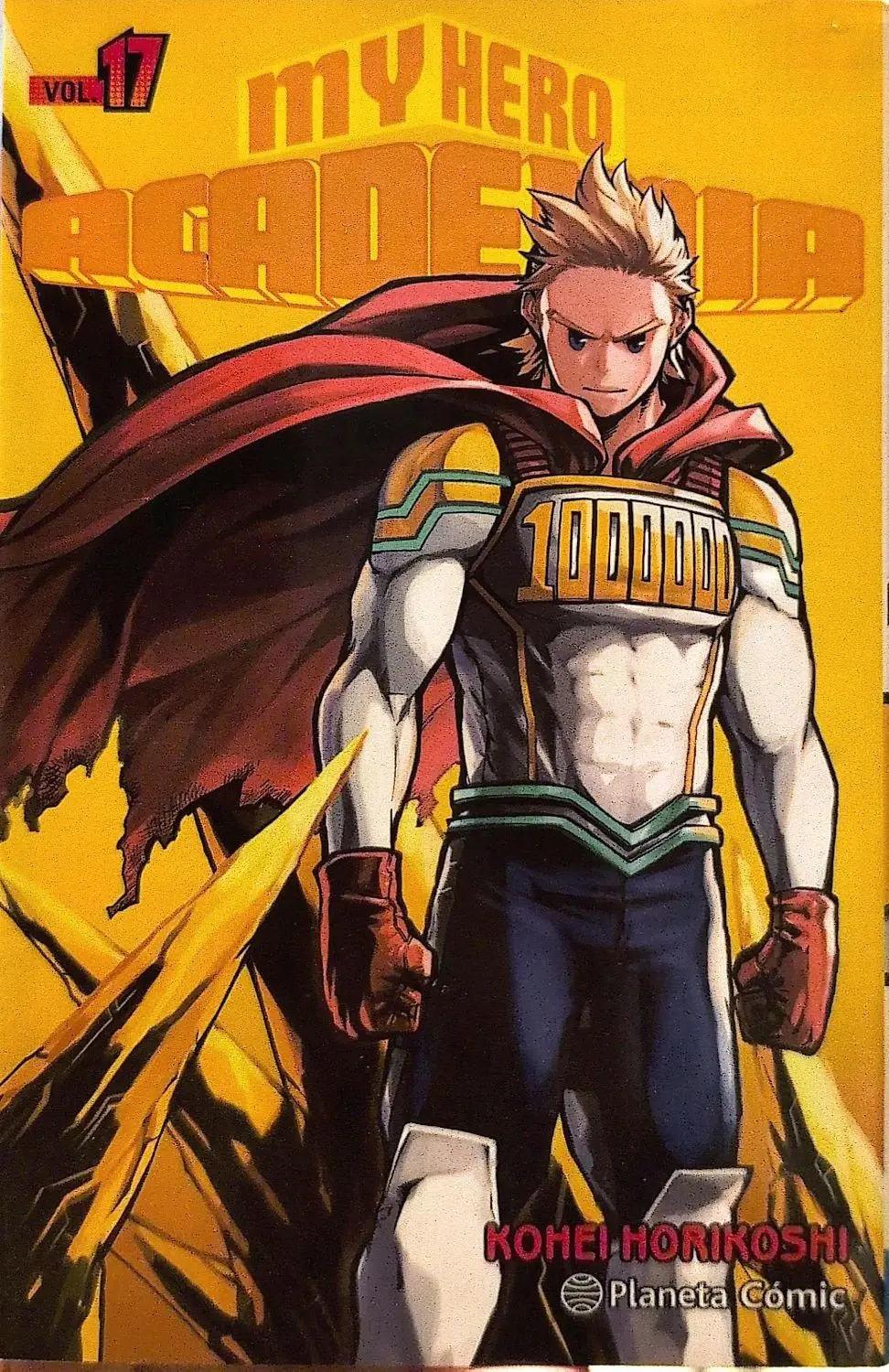 Portada de My Hero Academia 17 de Kohei Horikoshi