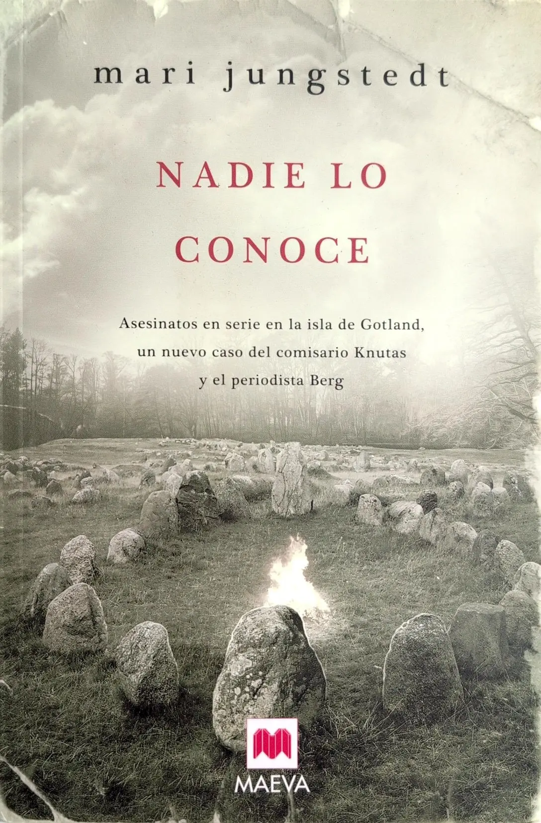 Portada de Nadie lo conoce de Mari Jungstedt