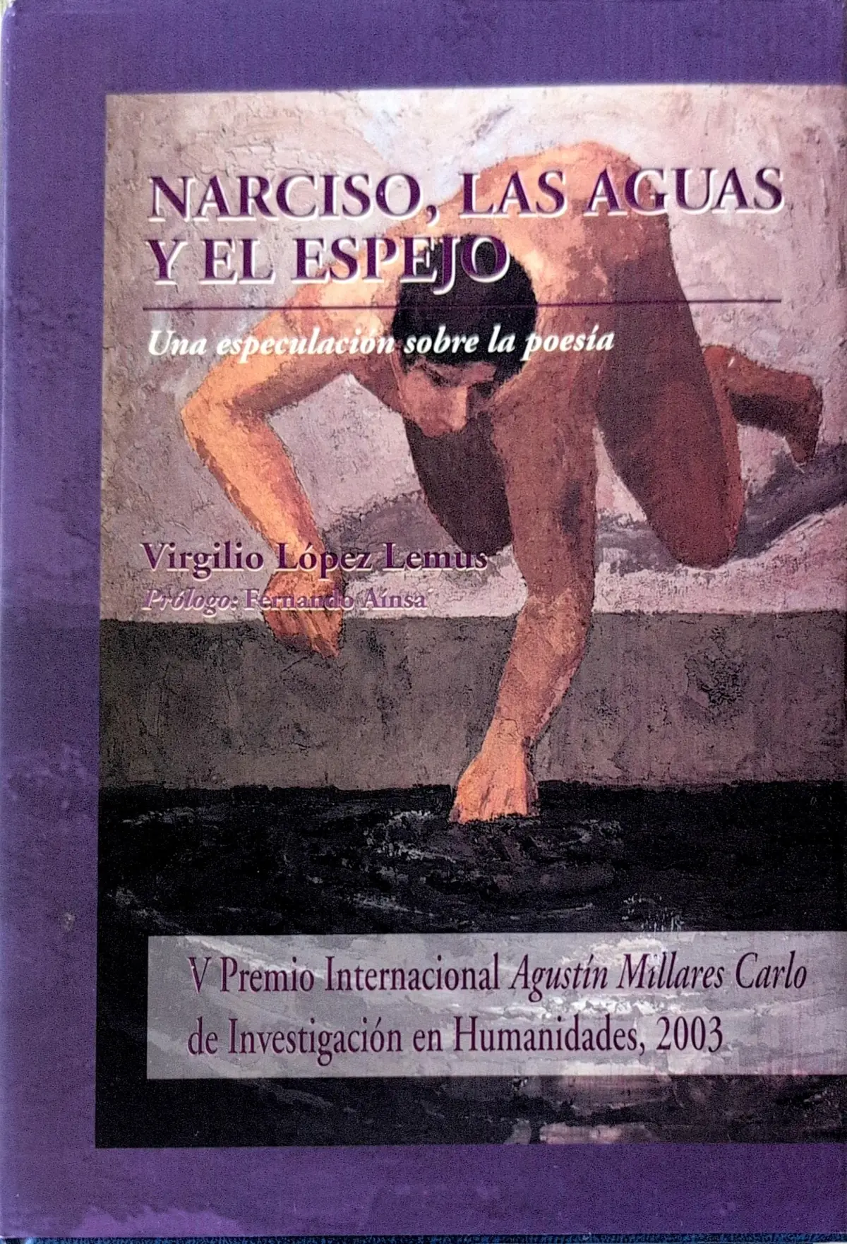 Portada de Narciso, las aguas y el espejo de Alonso Zamora Vicente