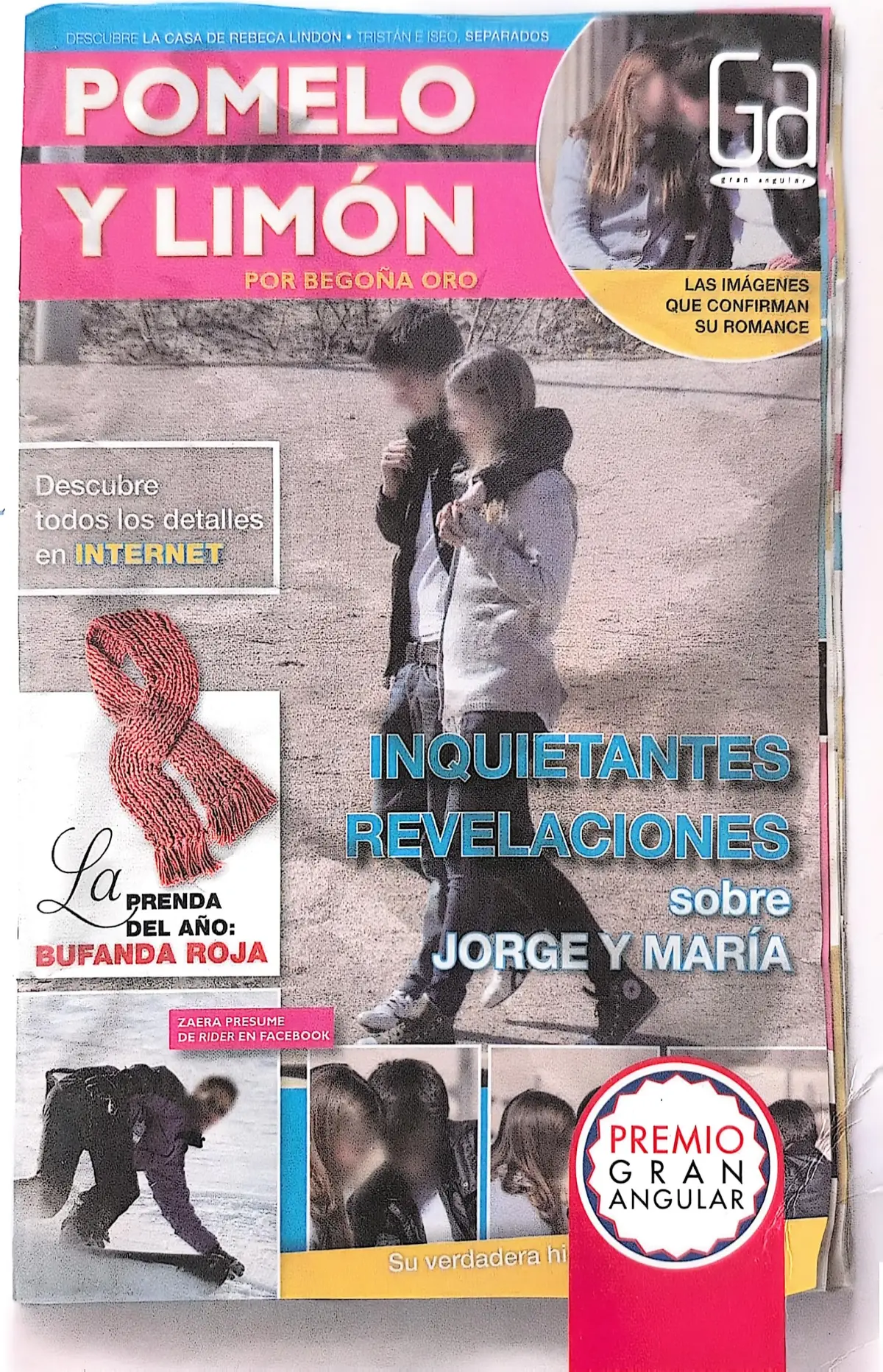 Portada de Pomelo y limón de Begoña Oro