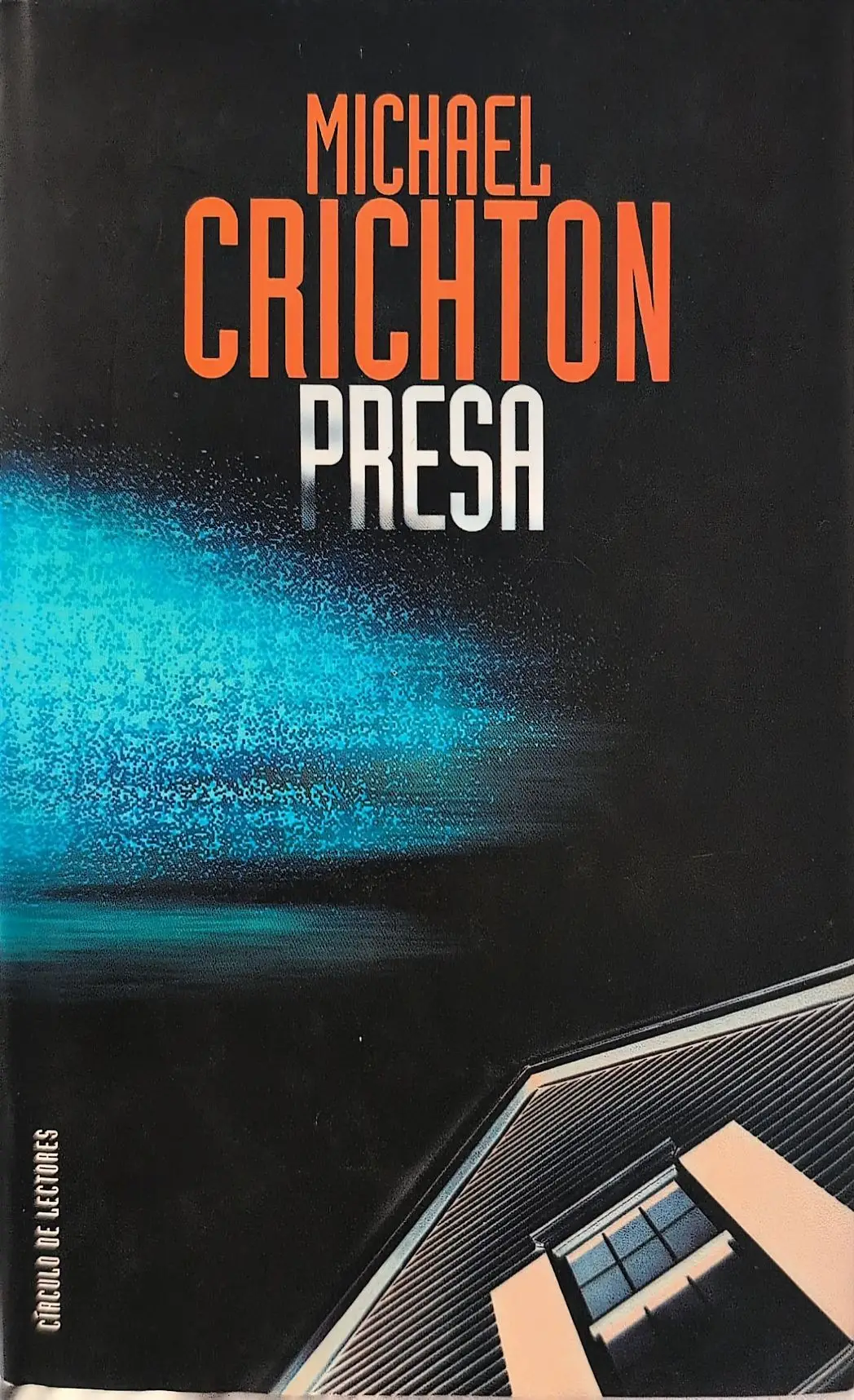 Portada de Presa de Michael Crichton