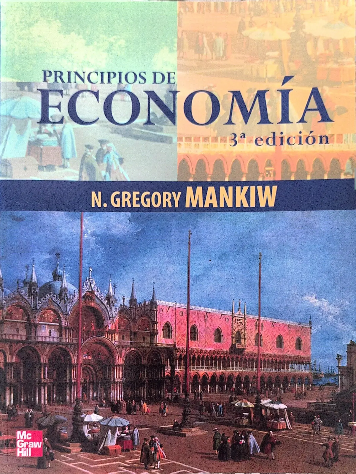 Portada de Principios de economía de Gregory Mankiw