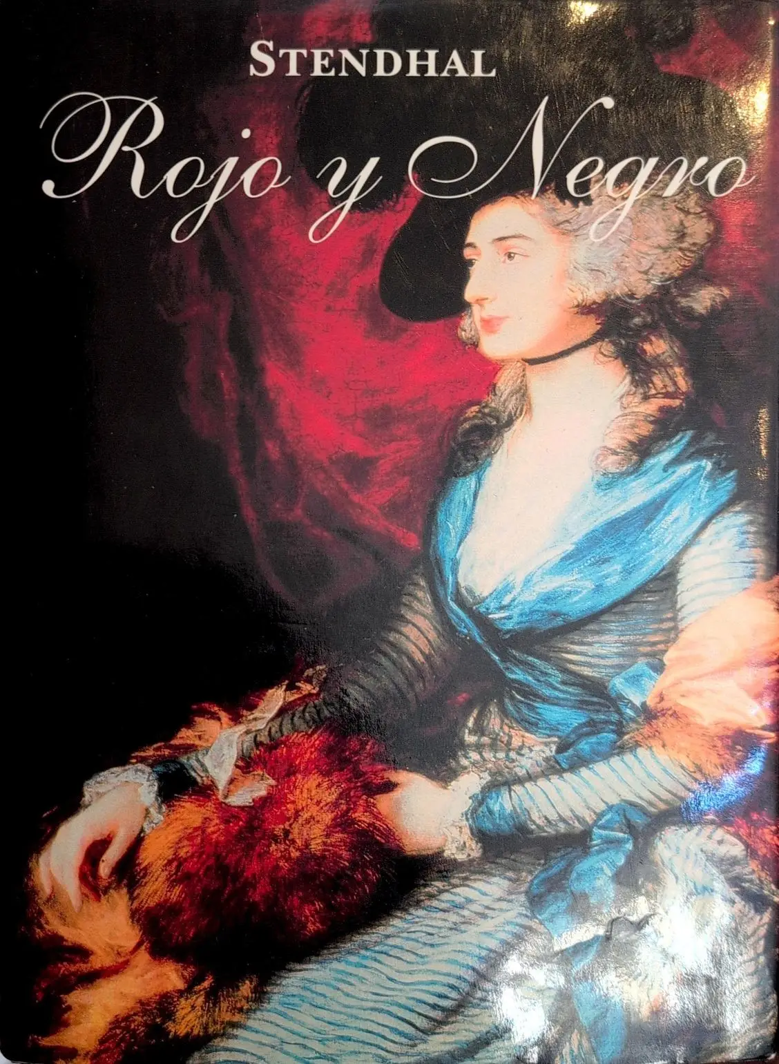Portada de Rojo y negro de Stendhal
