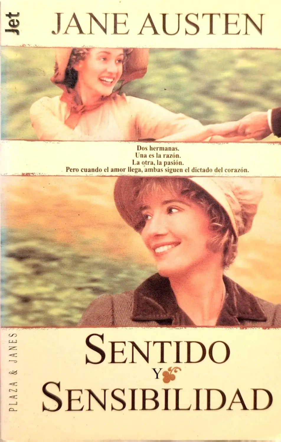 Portada de Sentido y sensibilidad de Jane Austen