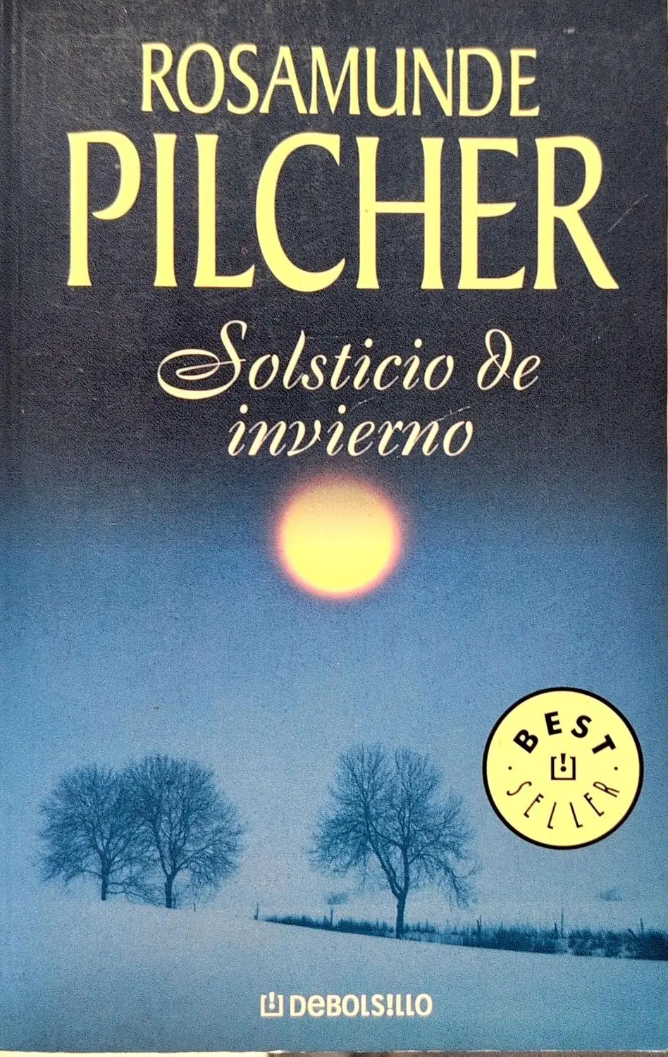 Portada de Solsticio de invierno de Rosamunde Pilcher