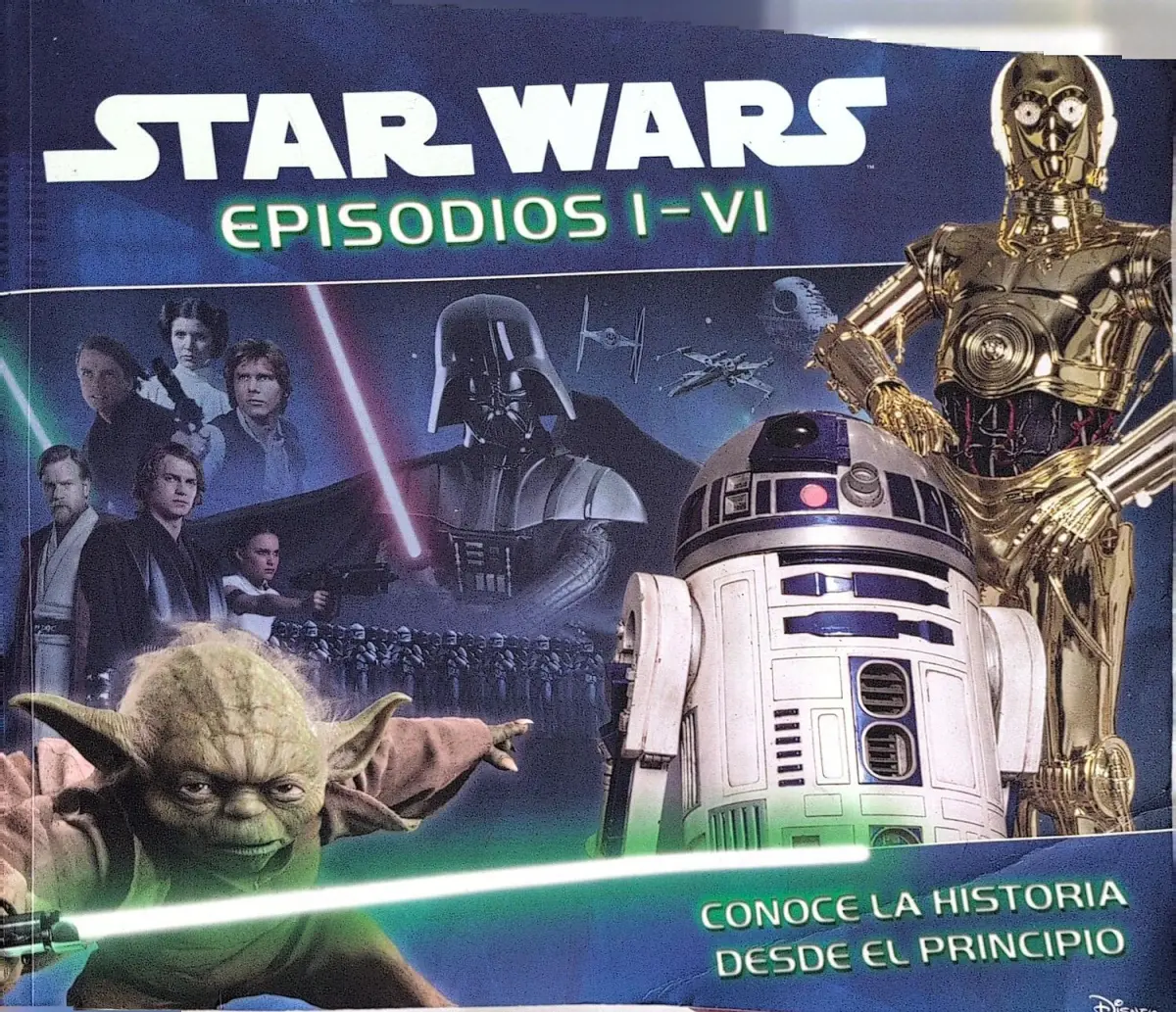 Portada de Star Wars episodios I-VI de George Lucas