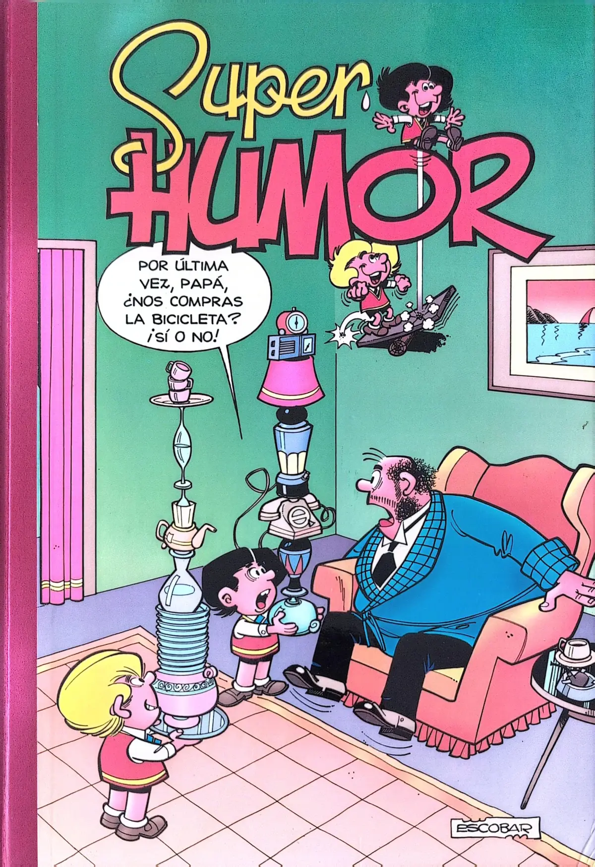 Portada de Súper Humor: Zipi y Zape, No 11 de José Escobar