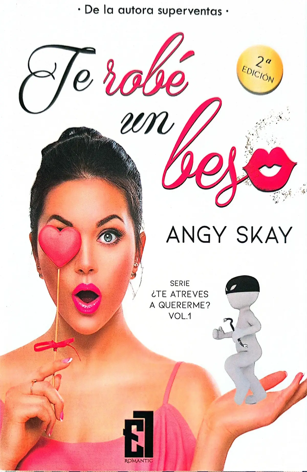 Portada de Te robé un beso de Megan Maxwell