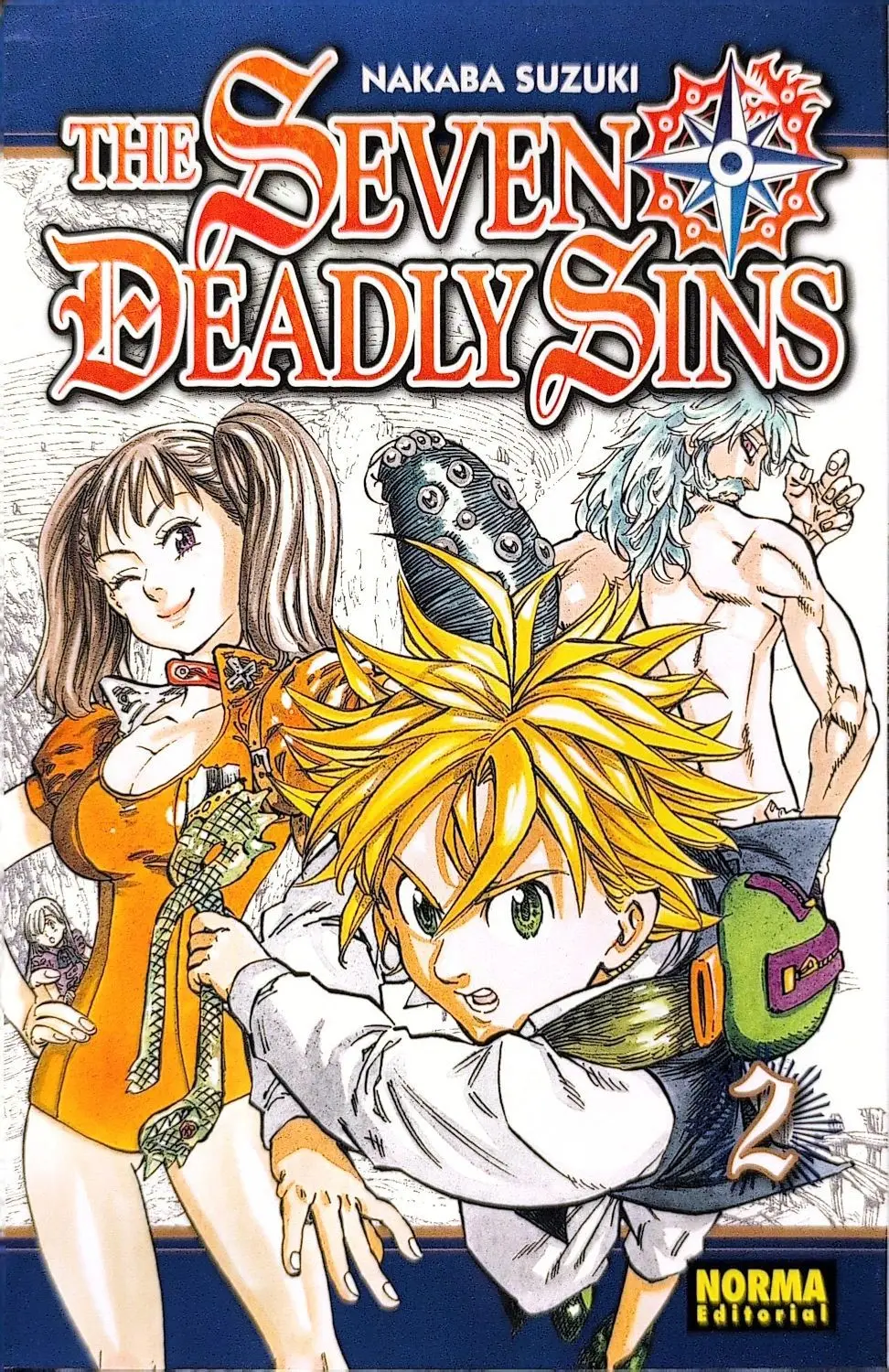 Portada de The Seven Deadly Sins 2 de Nakaba Suzuki